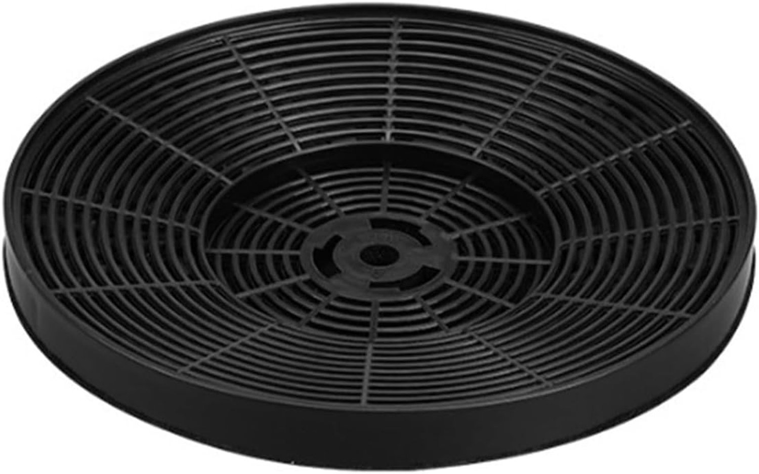Vervangend Afzuigkapfilter 175 mm x 175 mm x 15 mm voor Keukenafzuigkap - Geurbeheersing, Eenvoudige Installatie en Duurzaam Zwart PP Filter