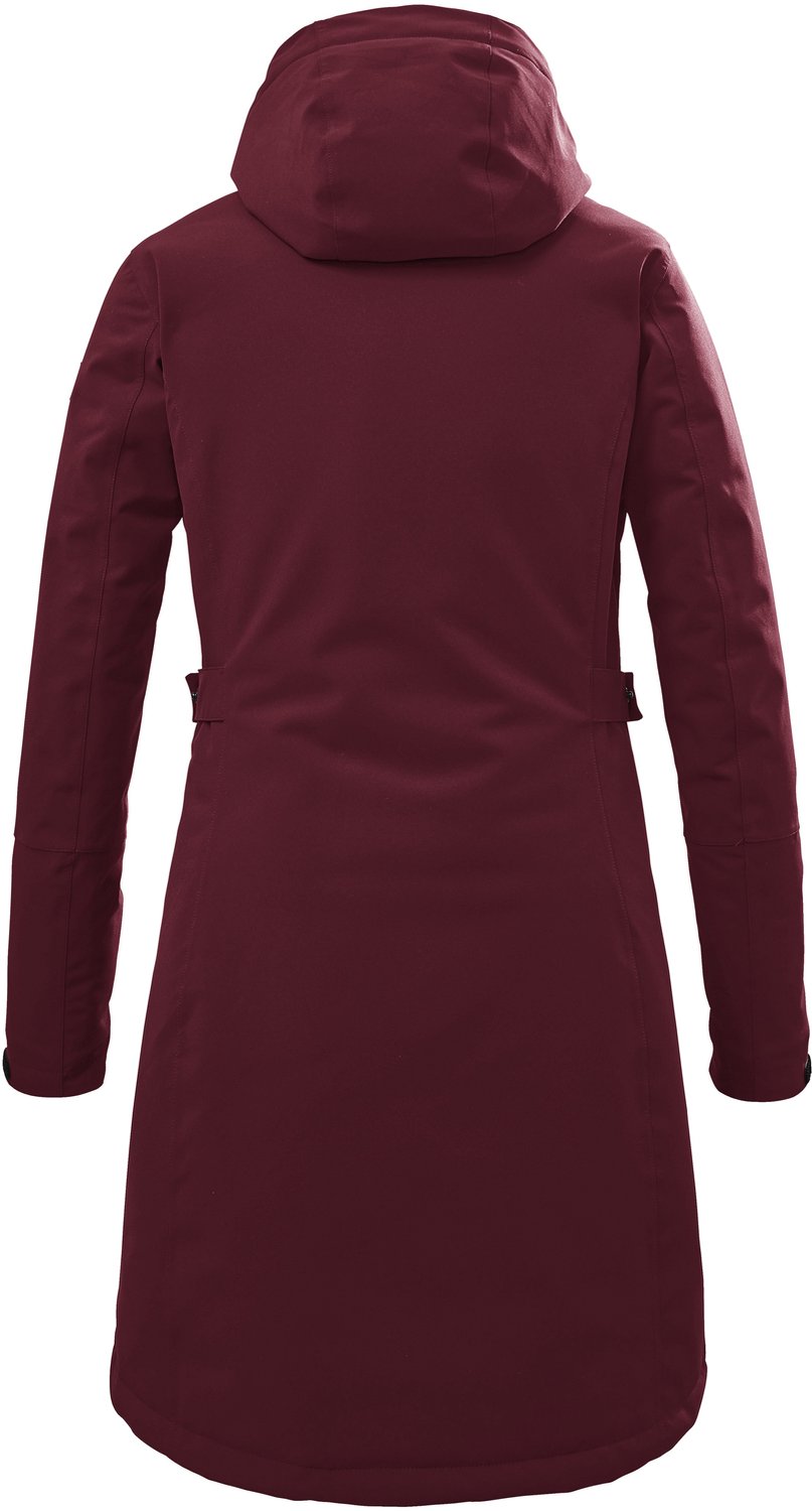 Killtec Kow 165 Women Parka Winterjas Dames Rood