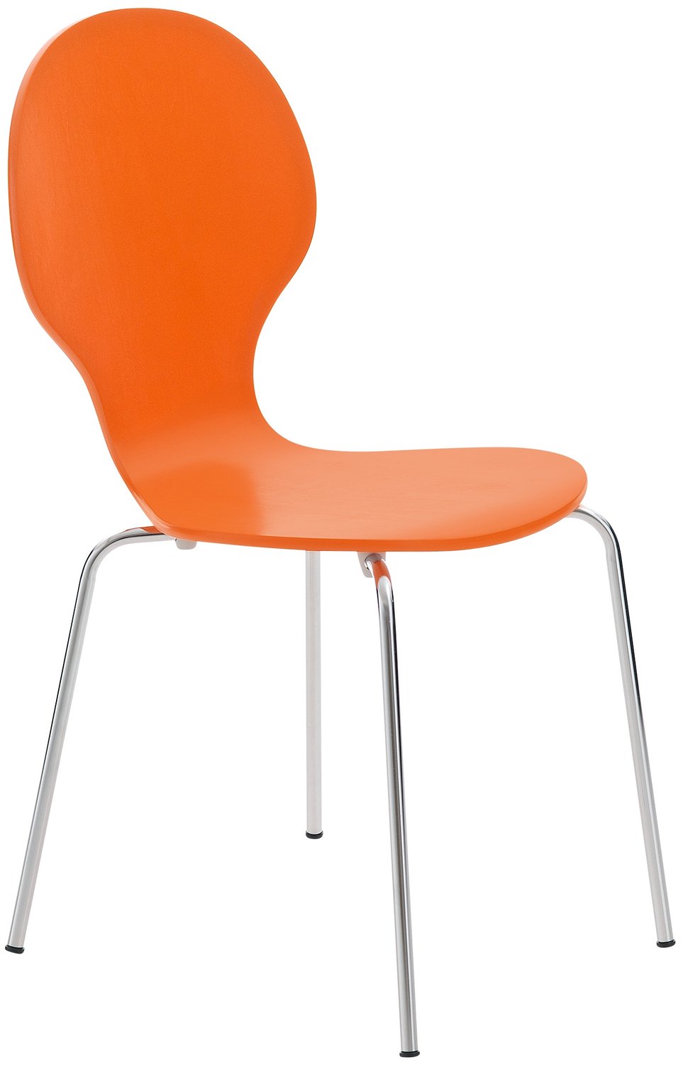 Bezoekersstoel - Oranje