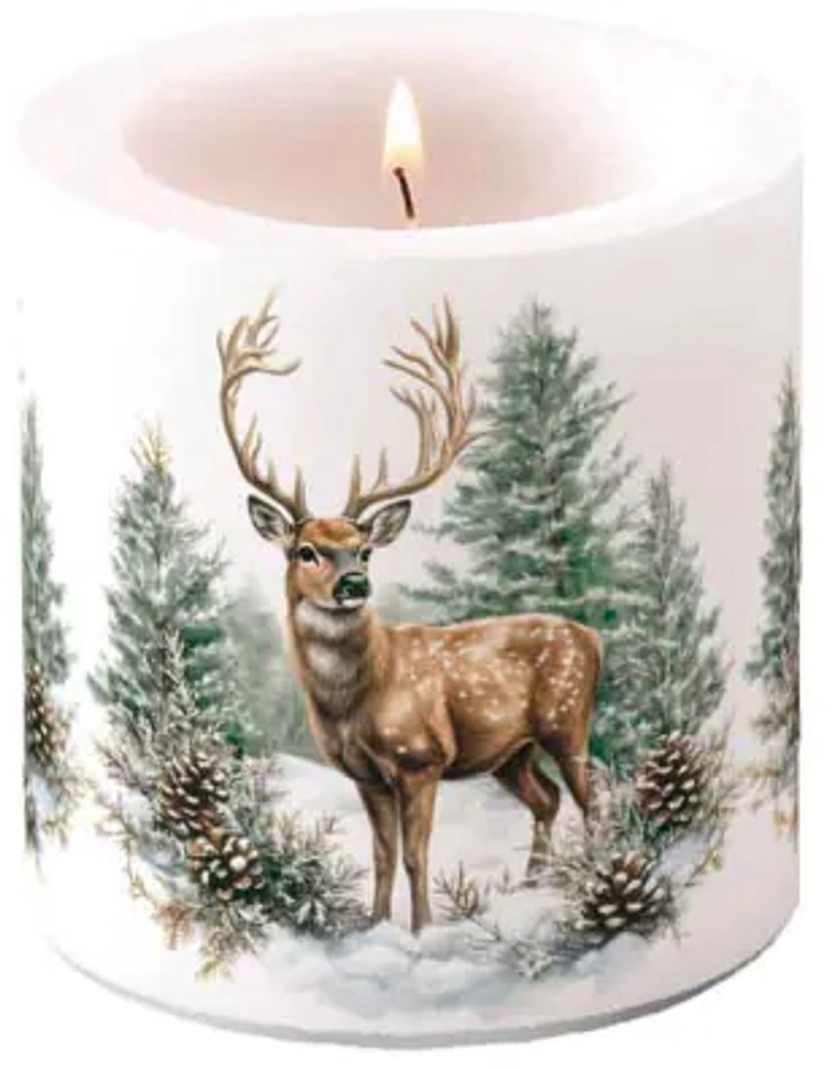 Ambiente - Kaars - Small - 35 branduren - Winter Stag