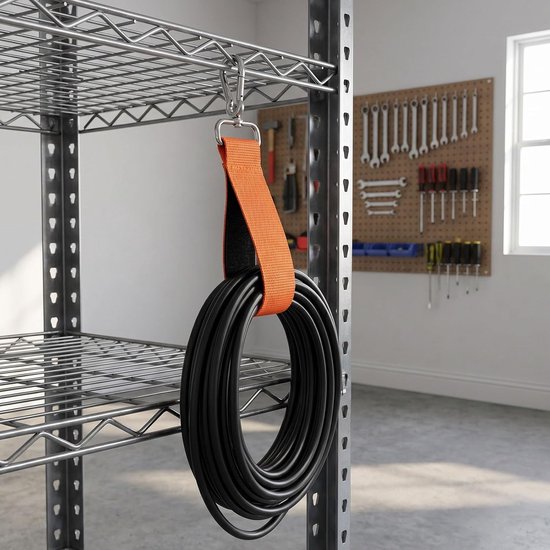 2 Stuks Multifunctionele Kinderwagenhaken met Duurzame Metalen Clip Siliconen Bescherming Stevige Universele Bevestiging voor Luiertassen Boodschappentassen Rolstoelaccessoires — afbeelding 3