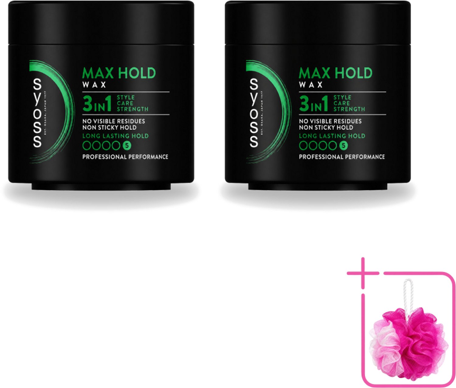 2 x SYOSS - Max Hold Haarwax - Verzorging - Langdurige Styling - 150ml - Bulkverpakking - Haarkleur - Haartypen