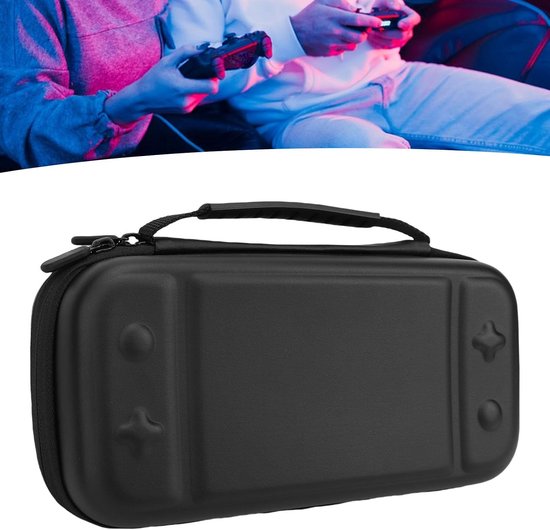 lyrlody Handheld Game Console Draagtas, voor 2 (BLACK) — afbeelding 2