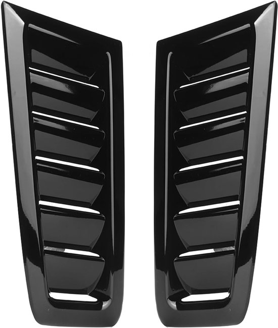 lyrlody Bonnet Air Vent ABS Directe Vervanging RS MK2 (Helder zwart — afbeelding 3