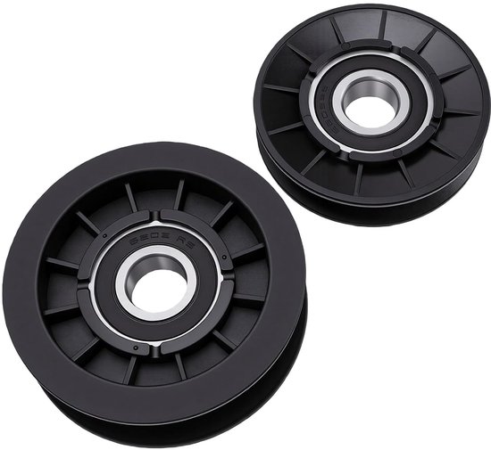 lyrlody V Aandrijfwiel Plat Pulley Kit GX20286 GX20287, Vervangt 1760097 — afbeelding 4