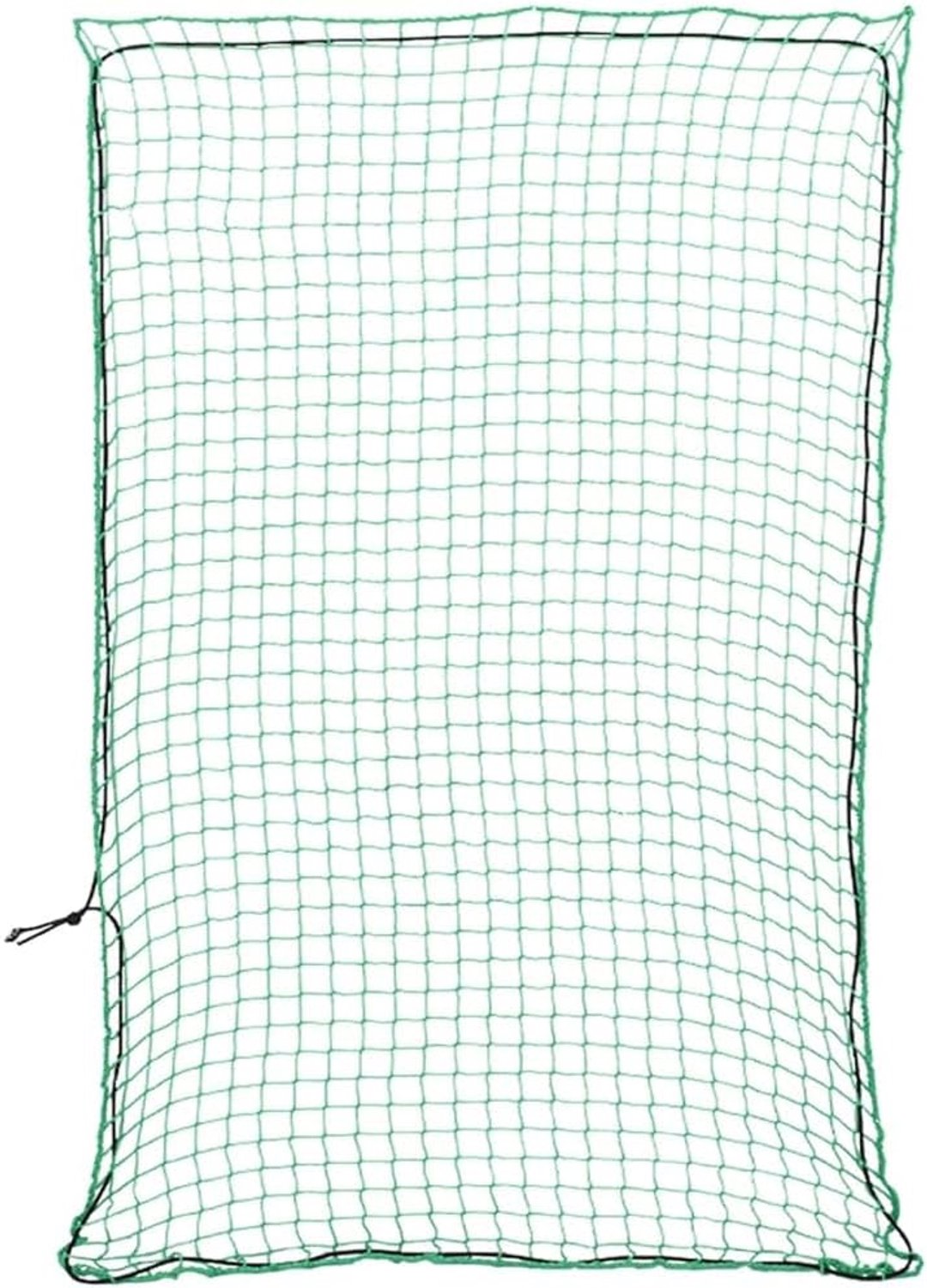 Aanhangernet 3,5 x 2,5 m met rubberen touw ladingbeveiliging aanhangernet groen PP