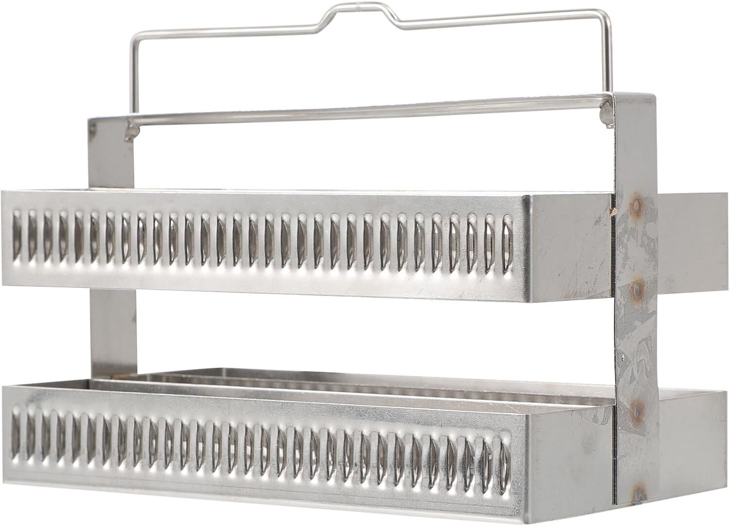 Rvs Microscoop Glijplaat Rack Posities Staining Rack Voor Laboratorium Gebruik Lichtgewicht Duurzaam Eenvoudig Te Opslaan Transporteren