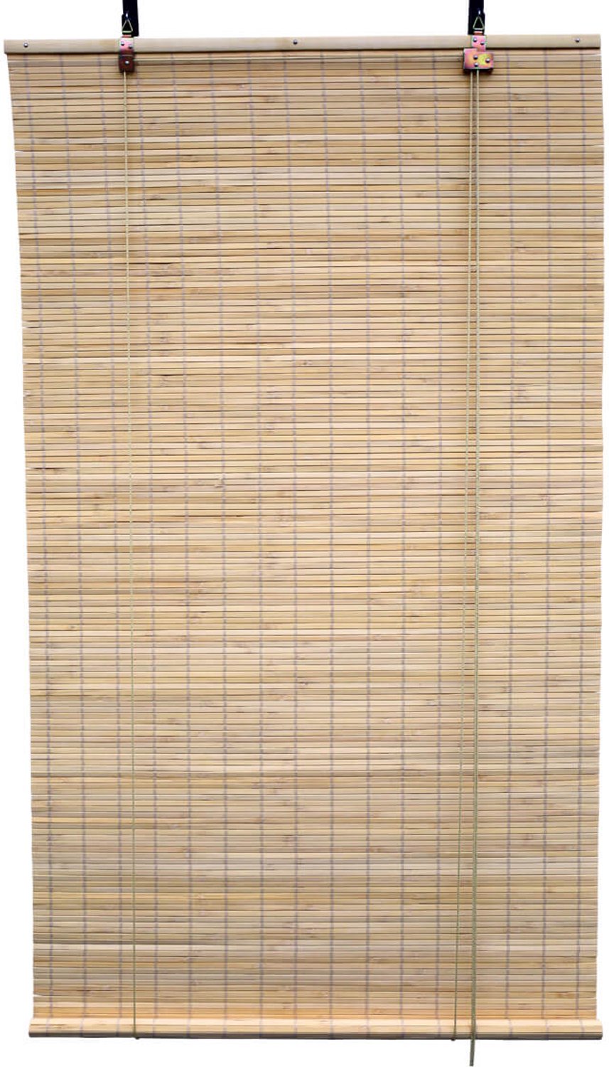 Barori Bamboebaas® bamboe rolgordijn Fedde - Naturel - 120x160 cm - Natuurlijke look - Zonwerend - Duurzaam bamboe - Lichtdoorlatend - Geschikt voor binnen en buiten - Eenvoudige montage