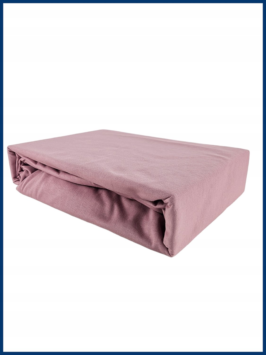 Kam-Pol Hoeslaken met elastiek Jersey 70x140cm - 100% Katoen - Poederroze
