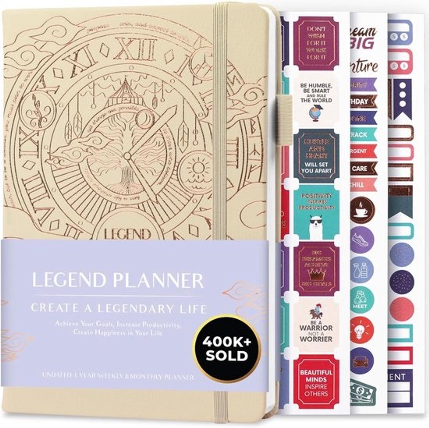 Productiviteitsplanner - A5 - Week- en maandoverzicht - Voor het bereiken van doelen