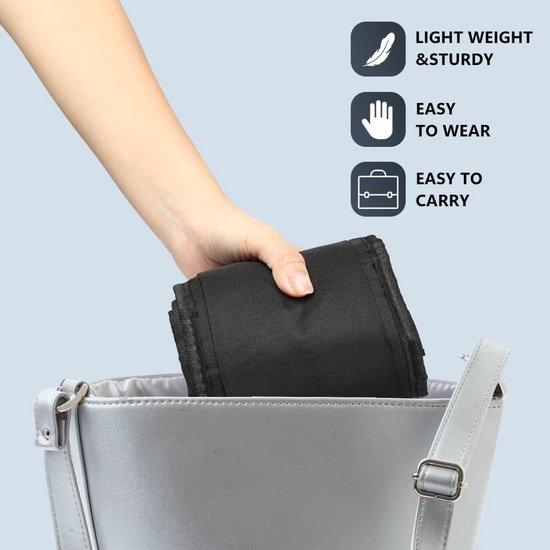 Babydraagdoek & zijdrager - Ergonomische heupdrager voor baby's en peuters met heupzitje - Lichtgewicht en ademend - 0 - 36 maanden — afbeelding 5