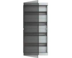 Vynckier (ABB) - Verdeelkast Fix-o-Rail 150 72M 4R IP40 750x355x150mm transparante deur - 4TBR661800C0200