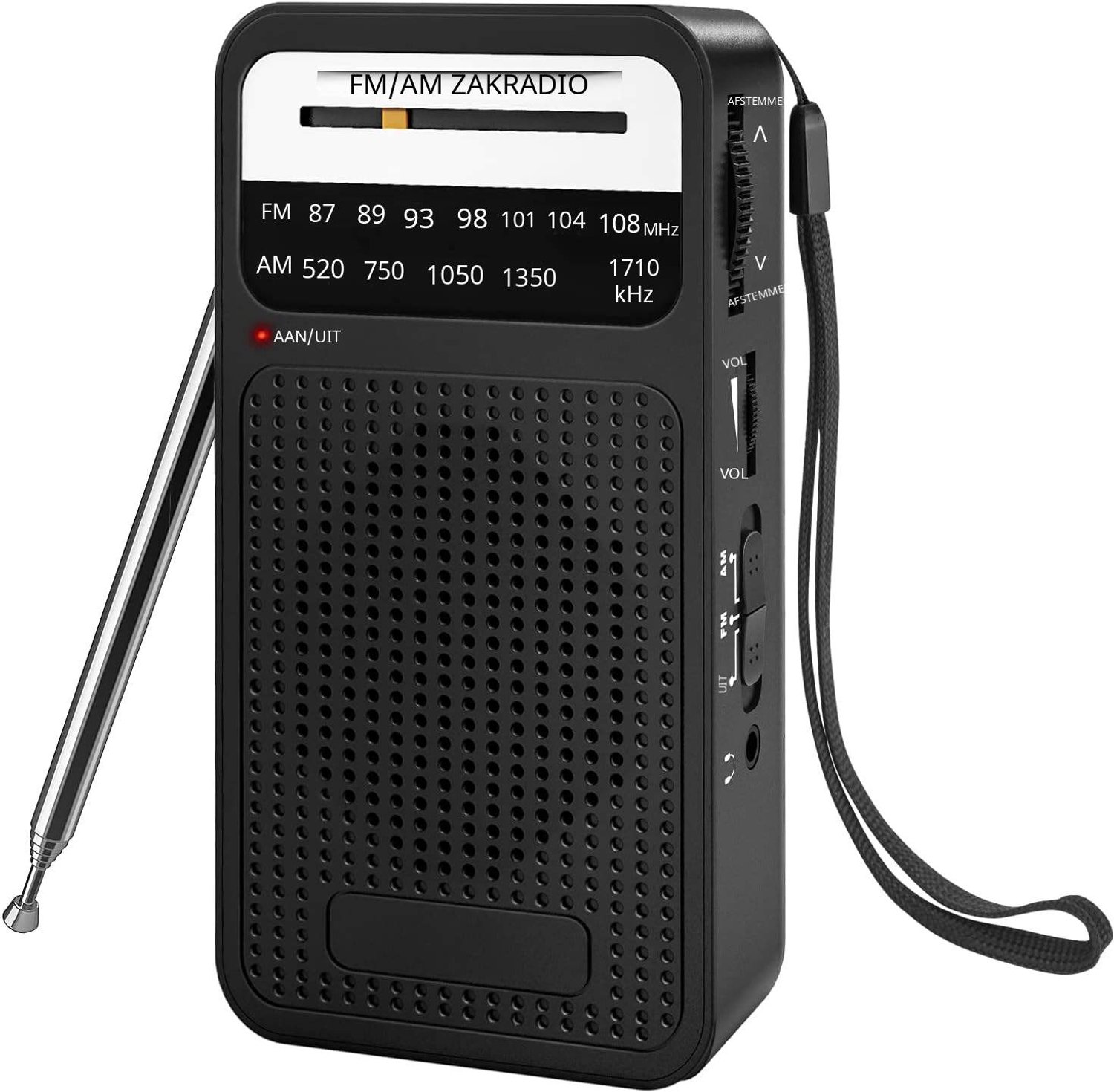 Warmara Noodradio op Batterijen - Noodradio - Radio Noodpakket
