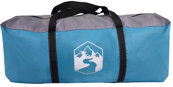 vidaXL - Autotent - 2-persoons - waterdicht - blauw van Vidaxl — afbeelding 2