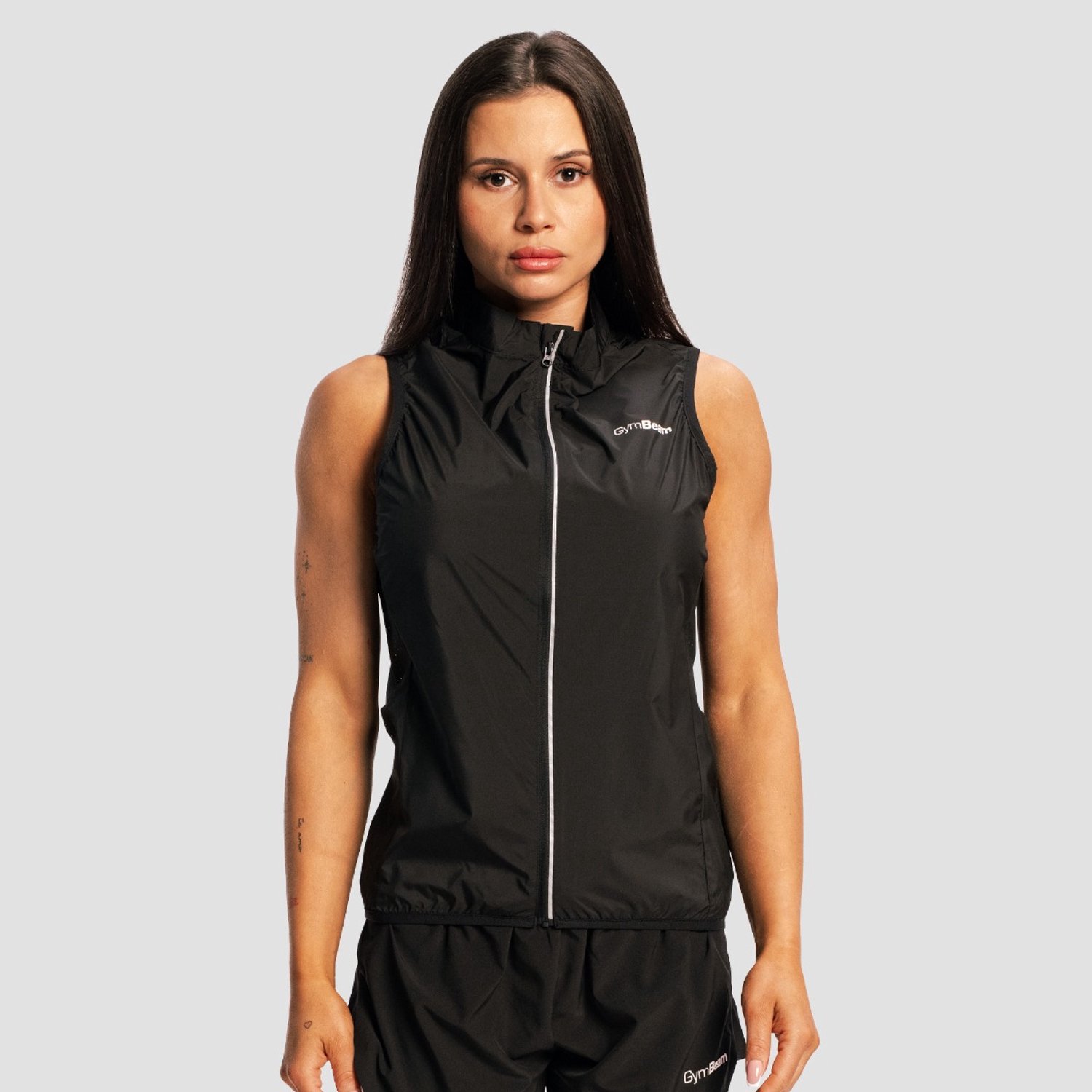 GymBeam Dames Pulse X Running Gillet Zwart S