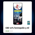 Lucovitaal CBD olie 10% Hennep Cannabidiol 5 ml. Puur • Zonder toevoeging. Gekozen merk van het jaar.