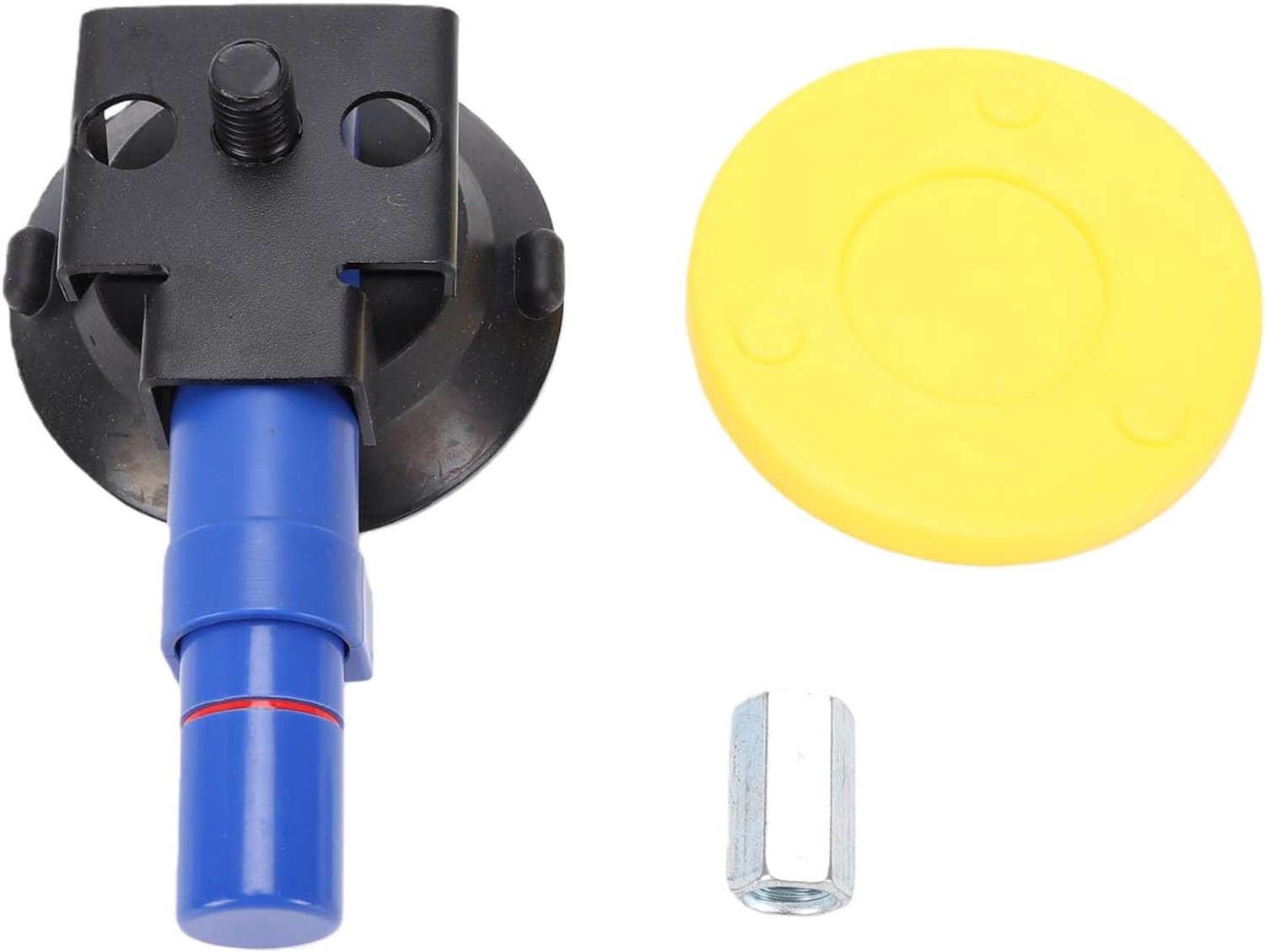 aqxreight Auto Deukreparatie Zuignap 3 Inch M6 Handpomp Rubber