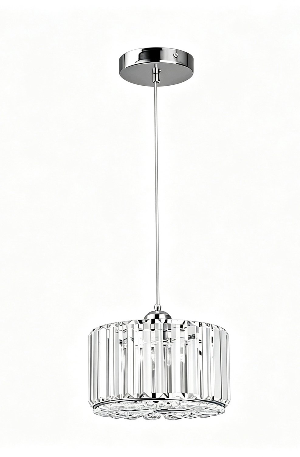 Kristallen Plafondlamp Chroom E27 Modern voor Woonkamer