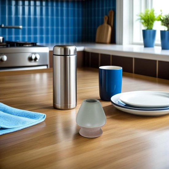 2 Stuks Matcha Thee-Installatie Matcha Chasen Houder Gardehouder Keramische Gardehouder Gardestandaard — afbeelding 3