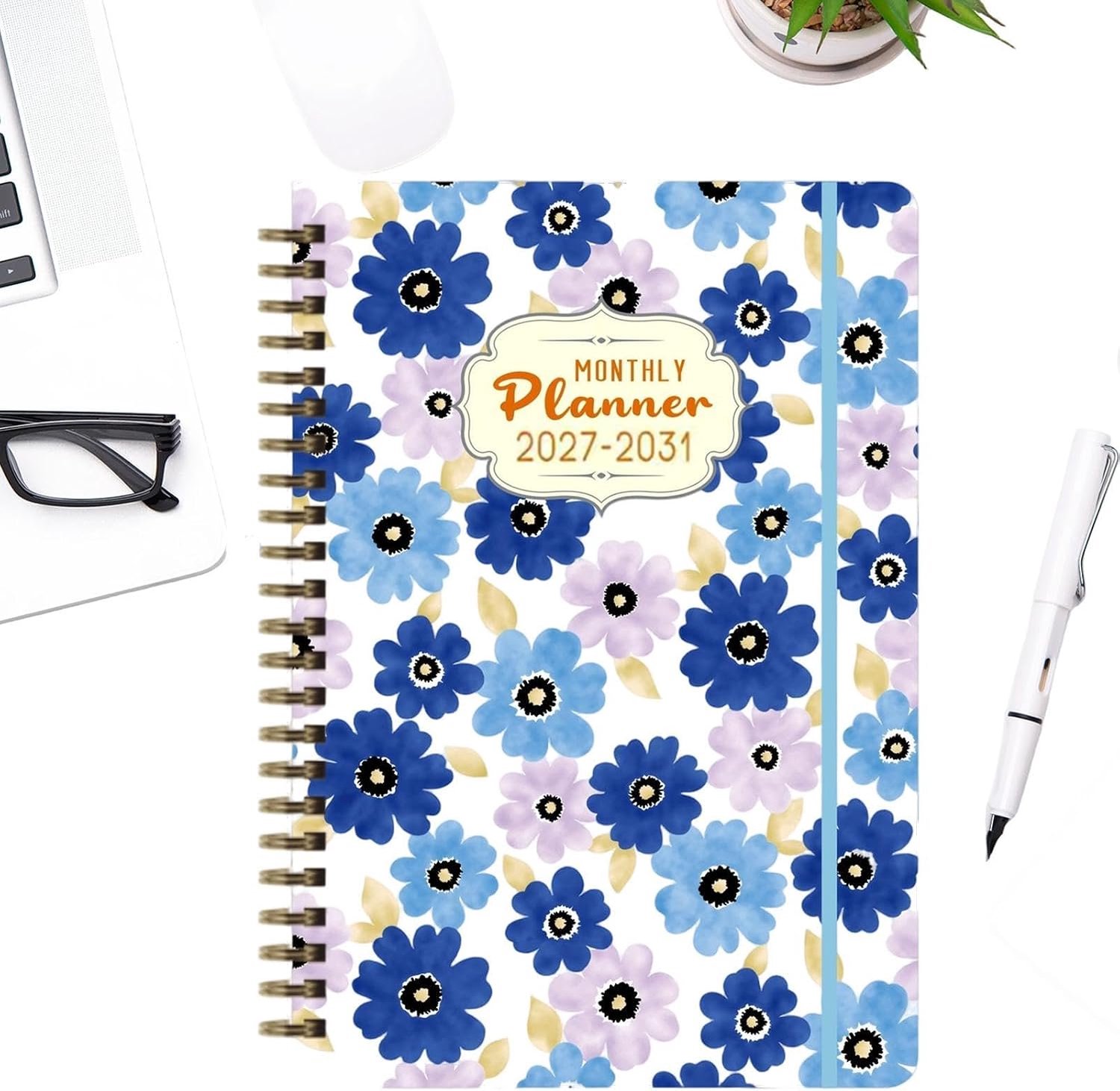 Planner 2026 5-jarige planningsspoel gebonden datebooks