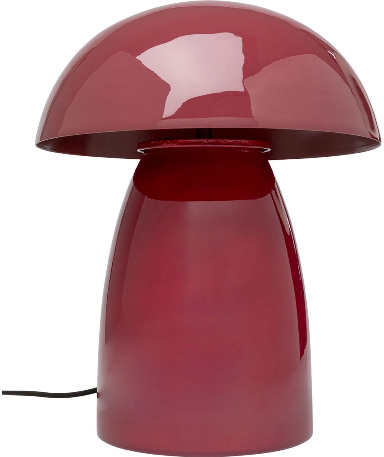 Taffellamp Fungo 37cm framboos Kare Design
