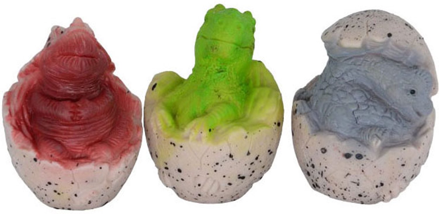 Slow Rise Squishy Dino's - 3st.