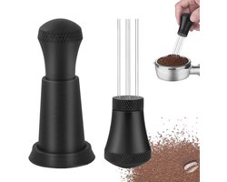 WDT Tool voor Espresso - RVS Nadel voor Even Extractie, Ergonomisch Handvat, Gemakkelijk Schoon te Maken, Geschikt voor Filterdragers en Espresso Machines