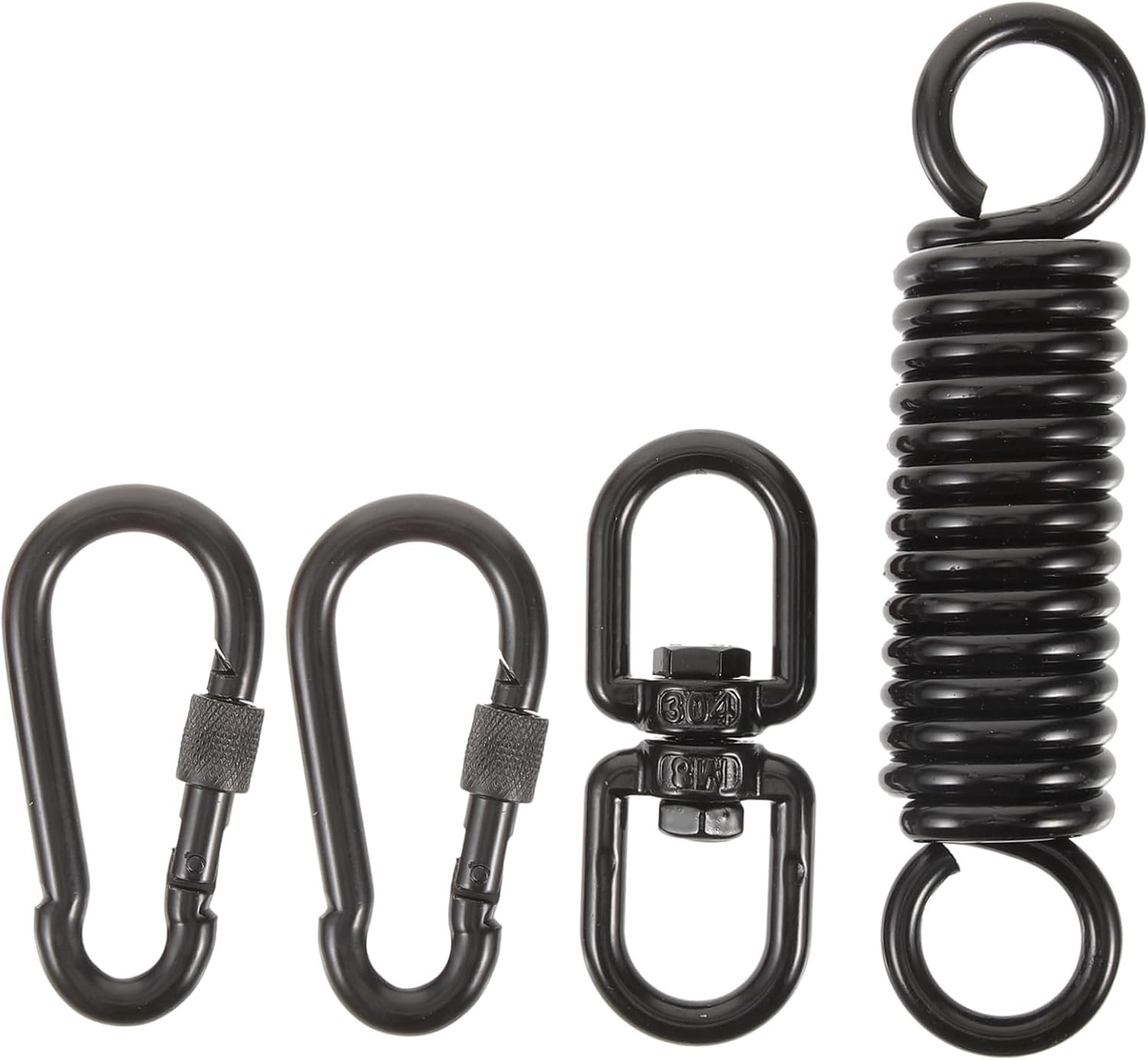 Happyyami Hangende Schommelset 1 Set Schommelveren Hangers Hangmatstoelverenset Schommelverenset Voor Buiten- En Binnengebruik
