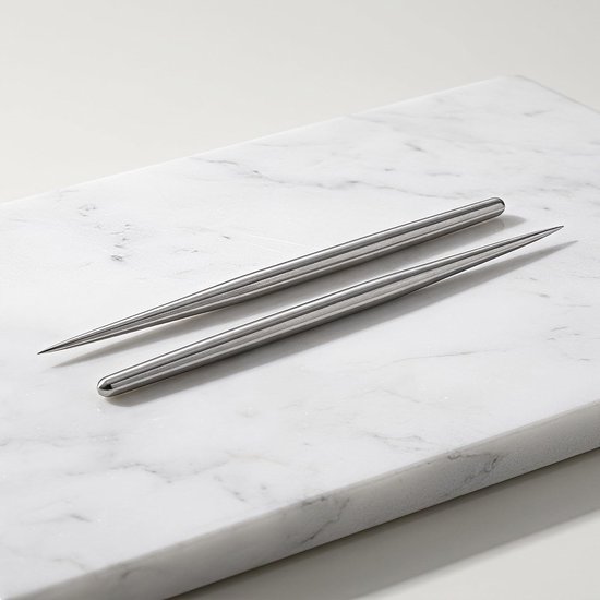 4 Stuks Delige Reliëfgereedschapset Roestvrij Staal Keramiekgereedschap voor Textuur Precisie Geschikt voor Polymeerklei Keramische Pottenbakkersklei — afbeelding 2