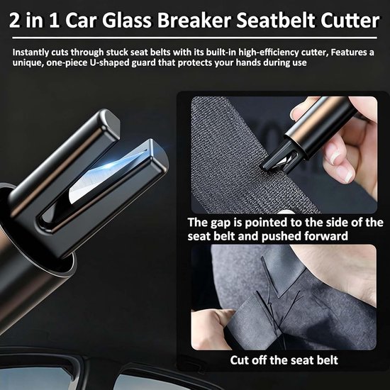 3 Stuks Auto Veiligheidshamer Voor VW Caddy 4 (IV) SA I 2015-2020 — afbeelding 2