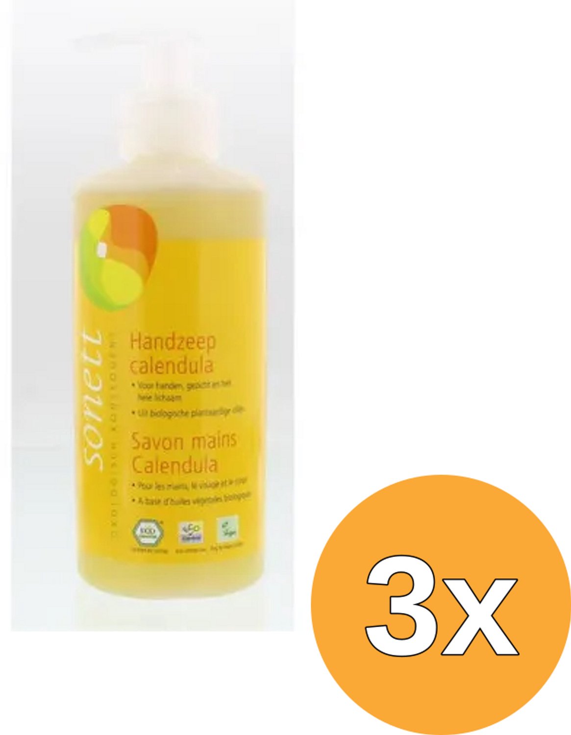 3x Sonett Handzeep calendula (300 ml)