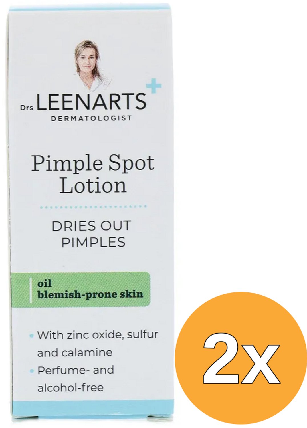 2x Drs Leenarts Pimple Spot Lotion (15 ml)