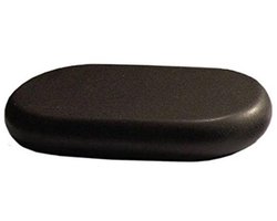 Grote warmtegevende massagesteen XXL van basalt - 500 g