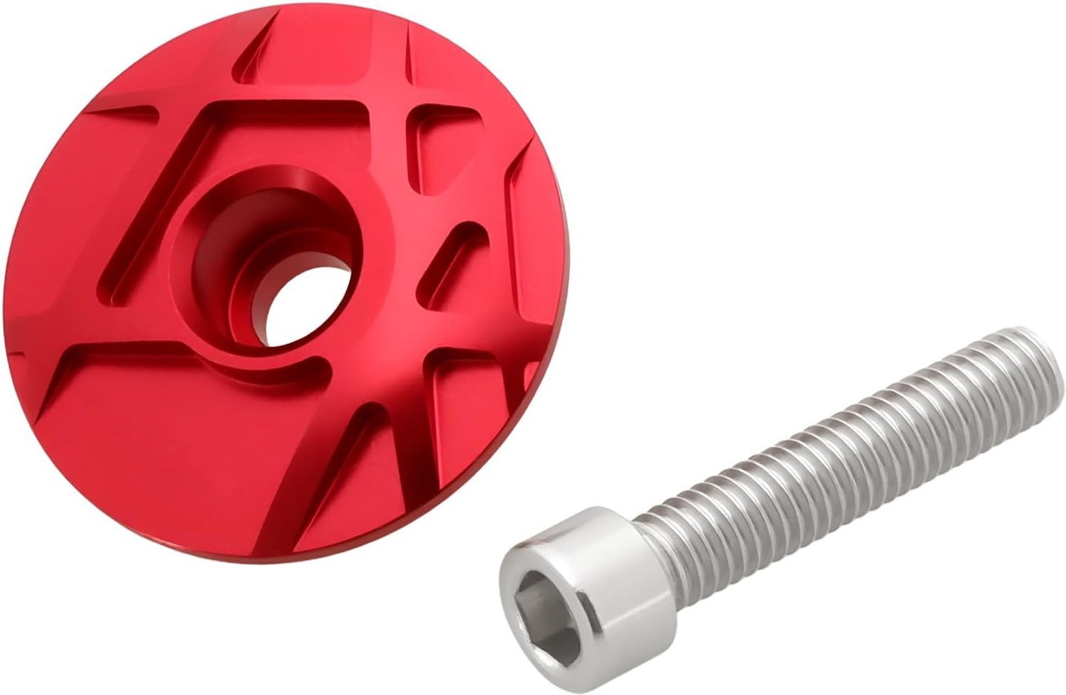Fiets headset top cap 31.8 mm - aluminium - geschikt voor 28.6 mm vork - verbetert de stuurprecisie - ShopVlot