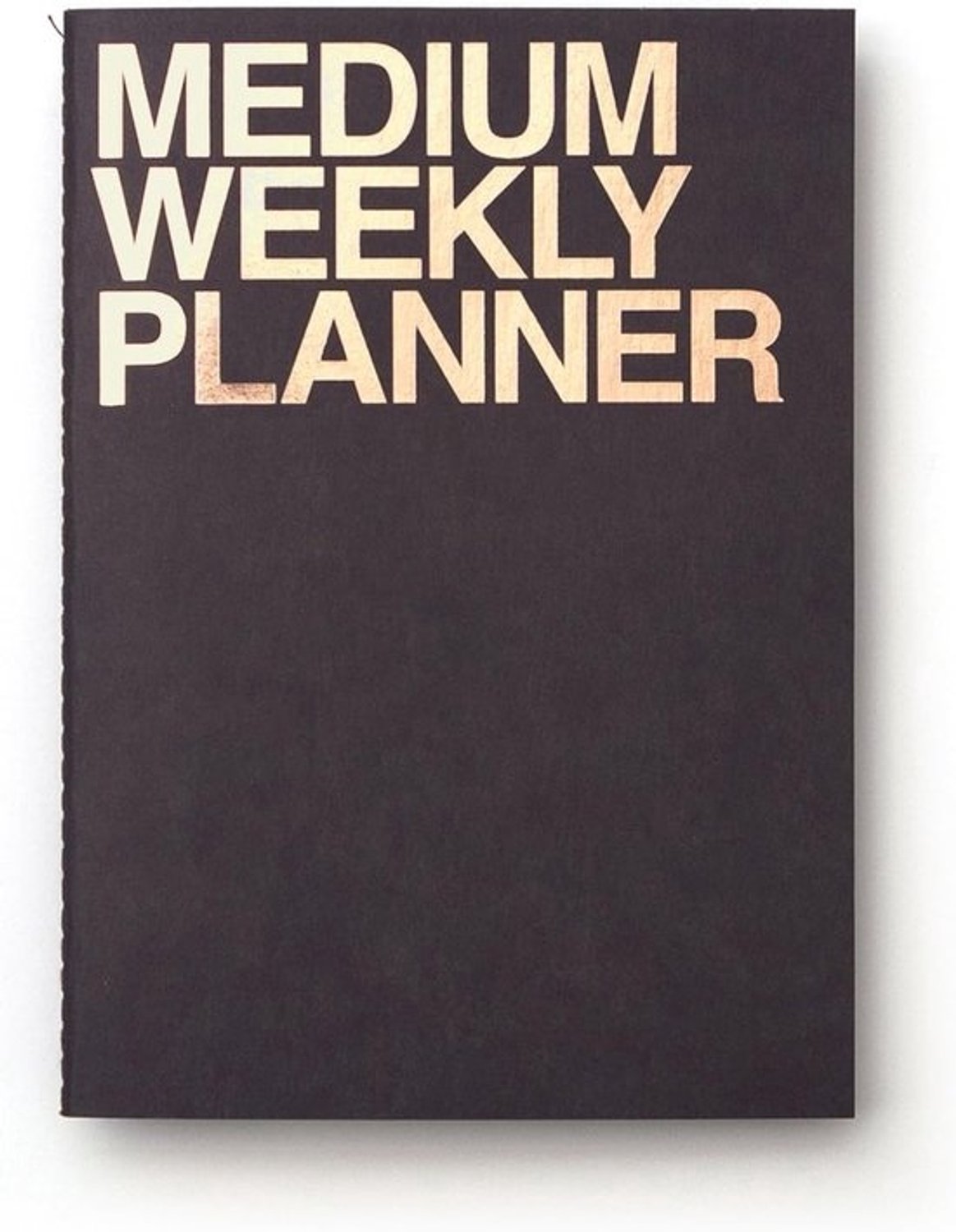 Wekelijkse planner - medium - voor persoonlijke organisatie - met brede vakken
