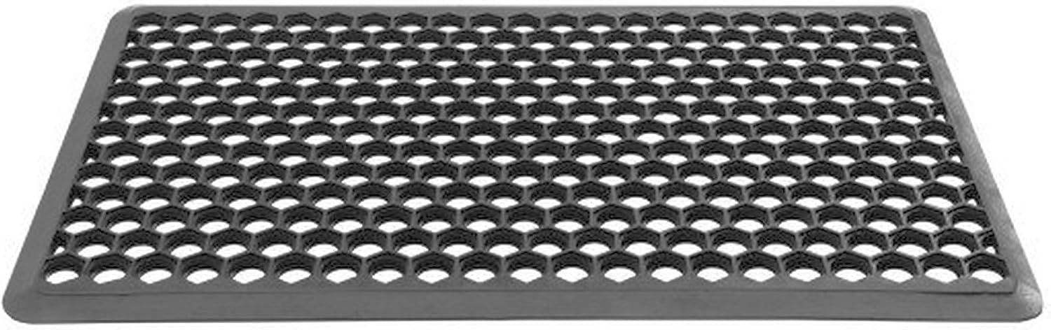Armada Deurmat voor de entree, robuust, van 100% gerecycled rubber, voor buiten, extreem vorstbestendig, 45 x 75 cm