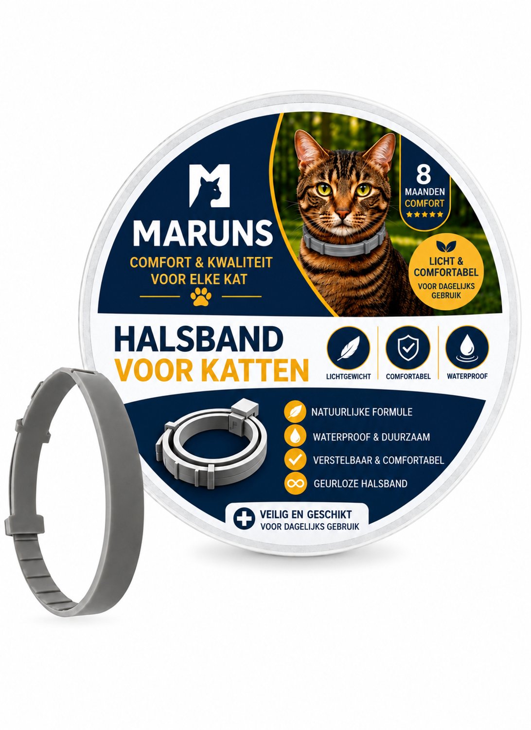 MARUNS Premium Kattenhalsband