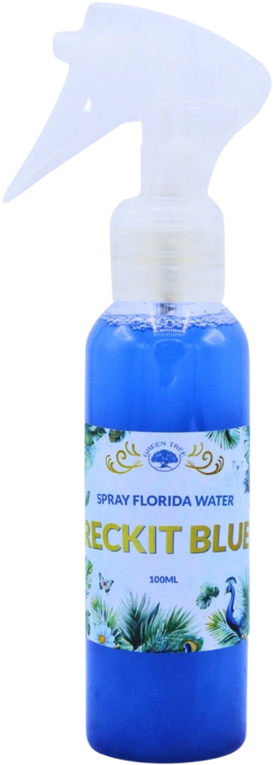 Florida Water Spray Reckitt Blue 100 ml – Spirituele Auraspray & Ruimtereiniging – Blauwsel Bescherming