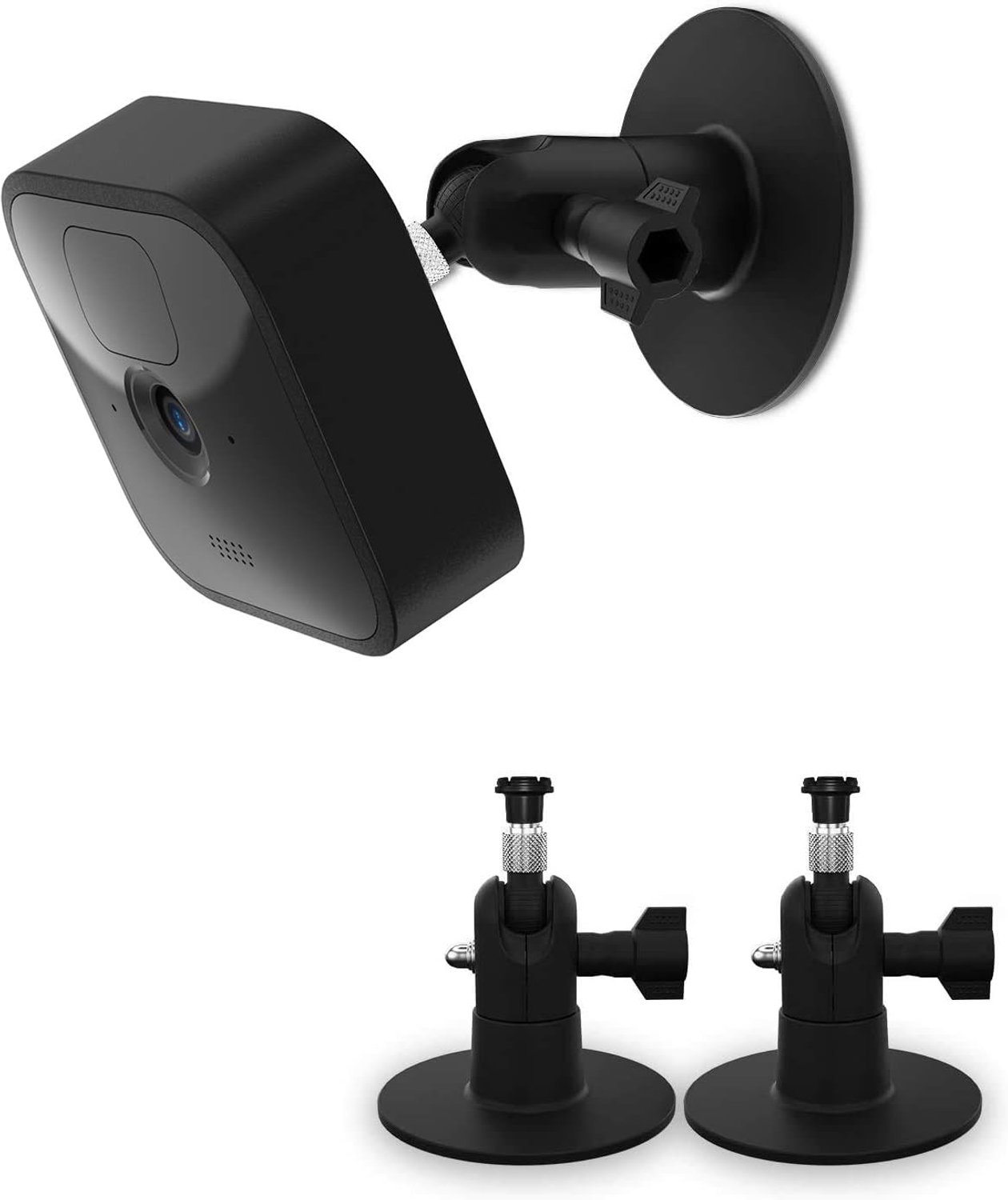 Screwless Wall Mounting Kit for Brand New Blink Outdoor Indoor Blink XT2, Blink XT, Easy to Install, No Tools Needed - ShopVlot
