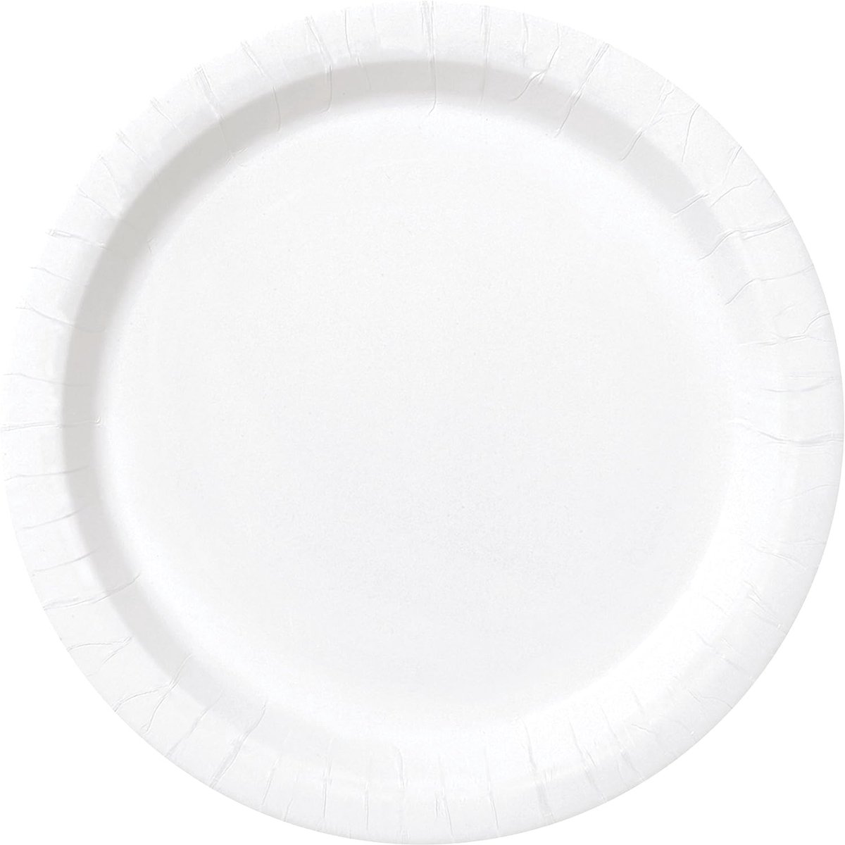 Borden - 23 cm - wit - verpakking van 16 stuks