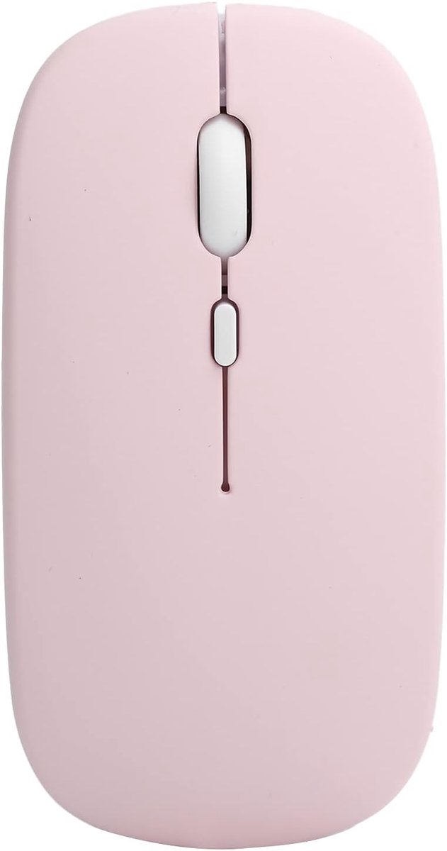 Muis, Draadloos 2.4GHZ of Bluetooth 5.0 Roze Computer Mute Muizen 800/1200/1600 3 Snelheden DPI Instelbaar, voor Kantoor/Leren/Computers en Laptops