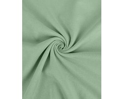 Scuba Suède Stof Effen Oud Groen – 95% PE, 5% Elastaan – 150 cm Breed – 280 g/m² – Oeko-Tex