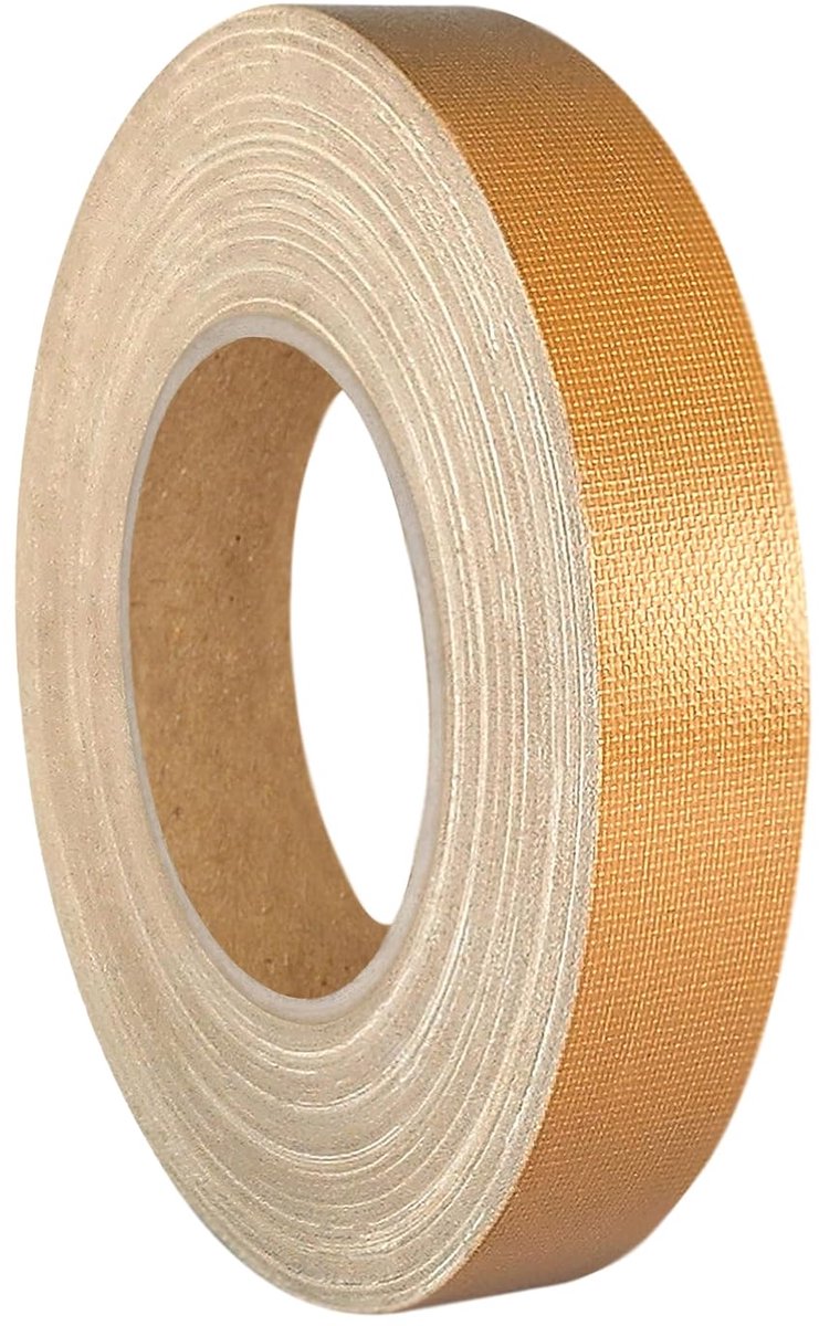 Gaffer Tape 19 mm x 50 m - Beige - Sterk plakkend en eenvoudig te verwijderen - Geschikt voor papier en karton - ShopVlot