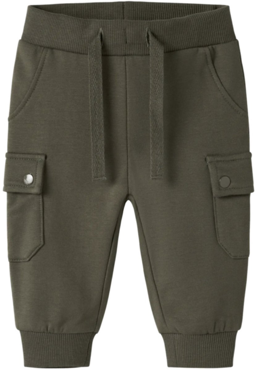 Name It - Broek - NBMOKTAV - Olive Night - Maat 86
