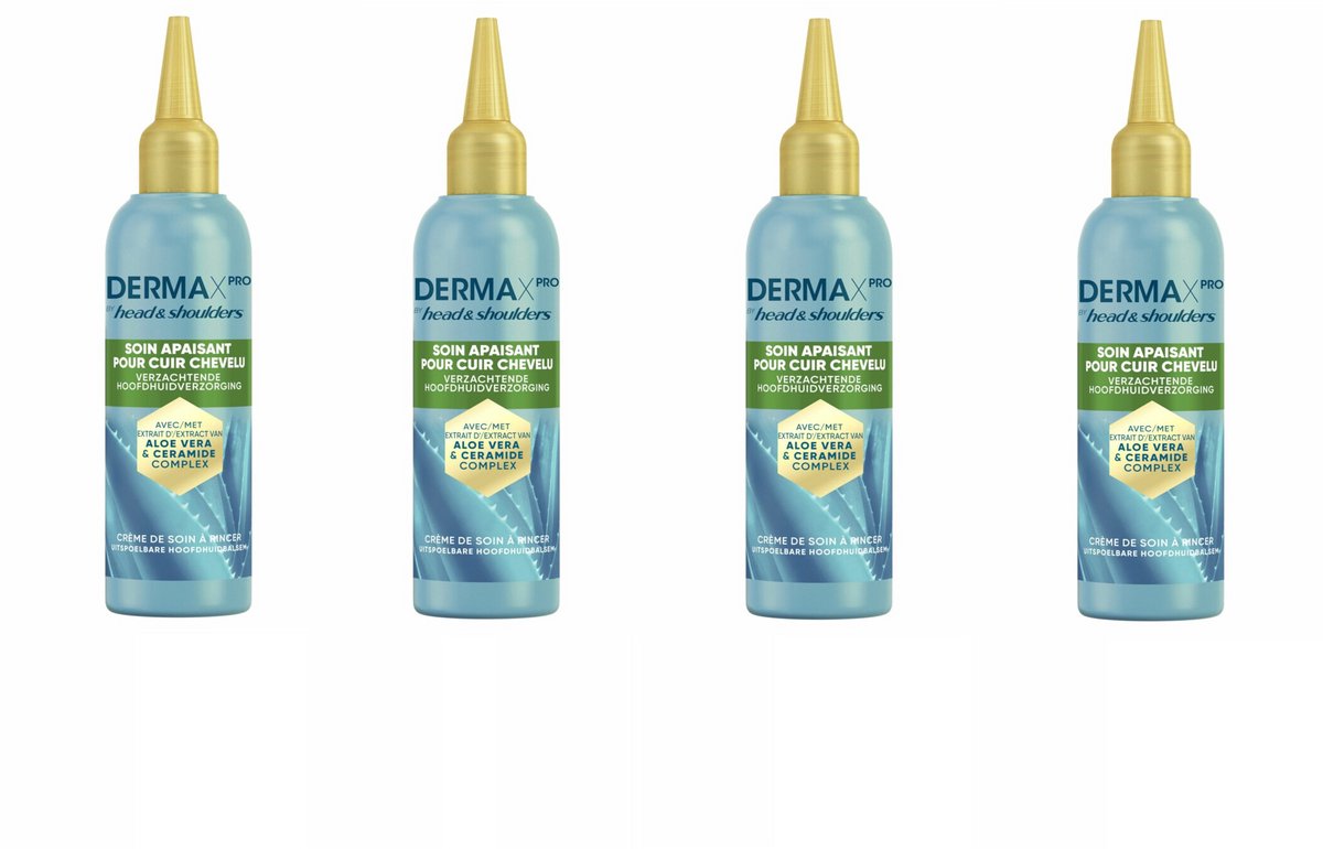 Head & Shoulders DermaXPro Hoofdhuidbalsem Verzachtend - 4 x 145 ml