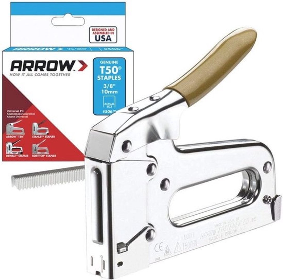 Heavy Duty Nietjes en Spijkerpistool - Grijs