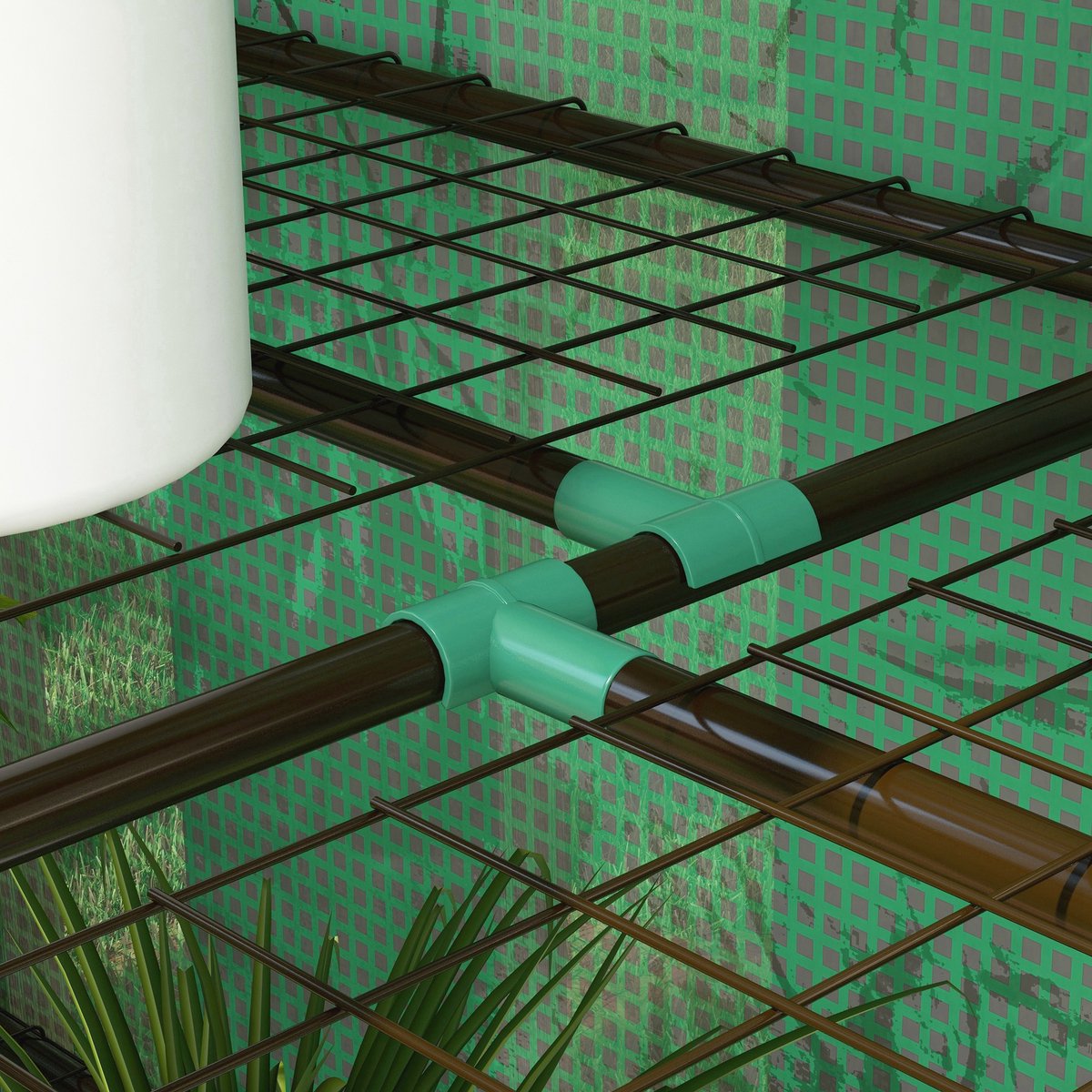 Kas 143×46×151 cm groen metaal en kunststof, 3-laagse kas, kweekkas, plantenkas voor jonge planten, stevig en duurzaam, eenvoudig design, praktisch en mooi, geschikt voor balkon, tuin en terras – foto 3