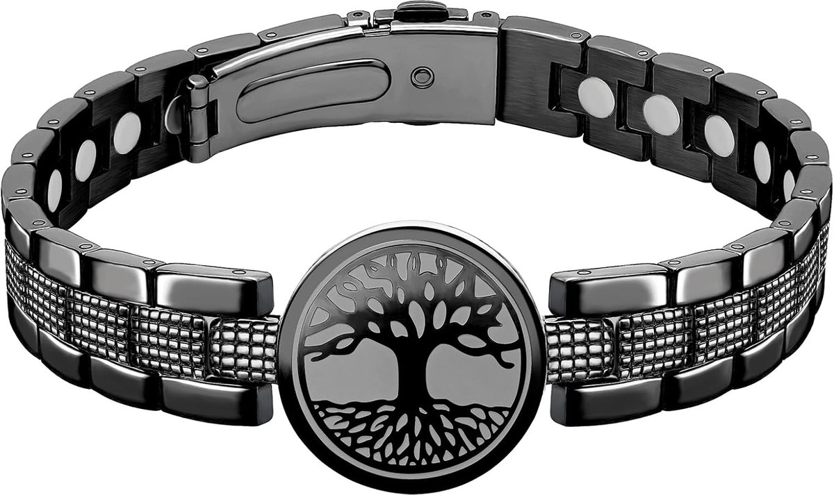 Ringen van koper, voor dames en heren, ultrasterke magneten, magnetische ringen voor mannen en vrouwen, gepolijste lifestyle-ring met sterke magneet (3500 Gauss)