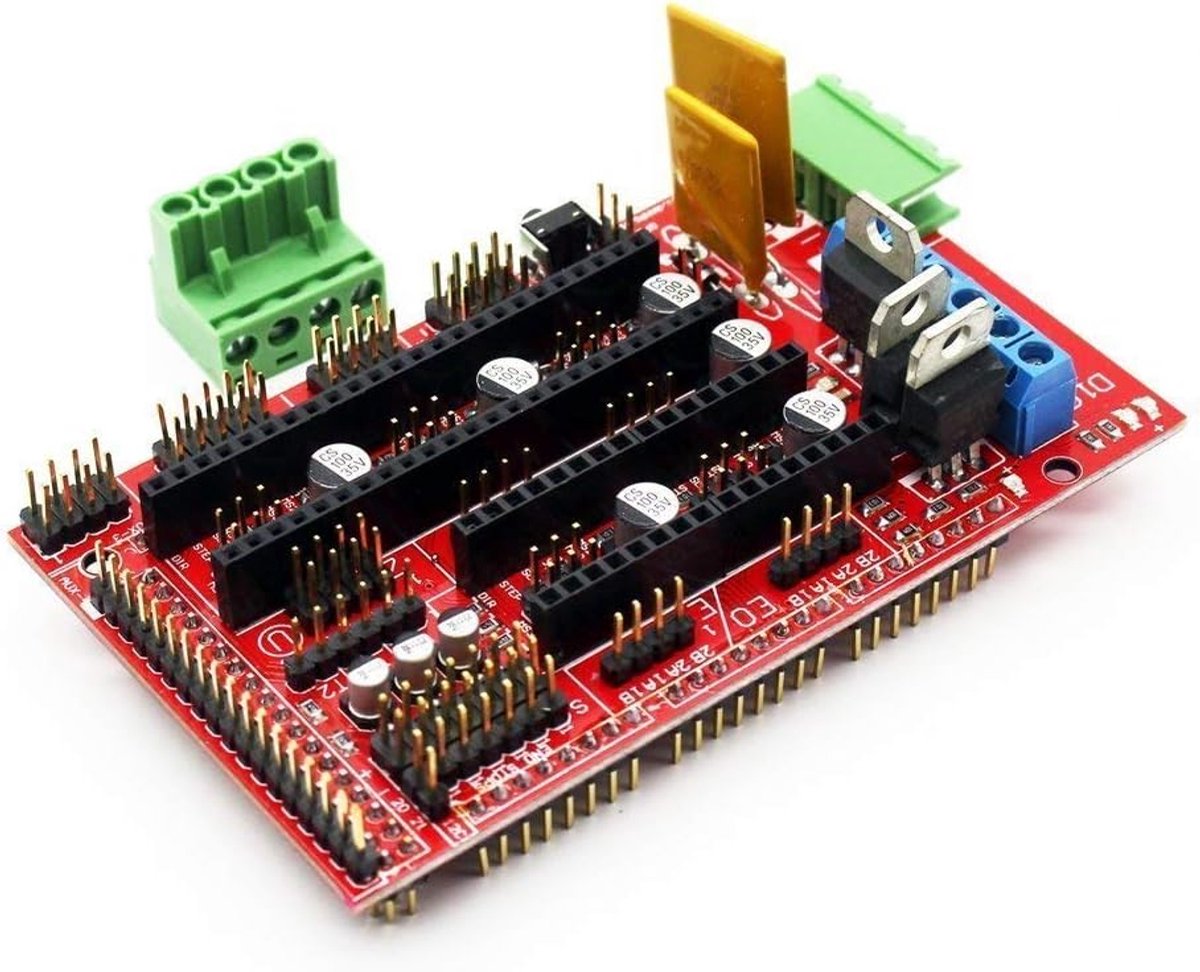 3D Printer Controller RAMPS 1.4 - Arduino Mega Shield - Volledig geassembleerd - Eenvoudige vervangingen - ShopVlot