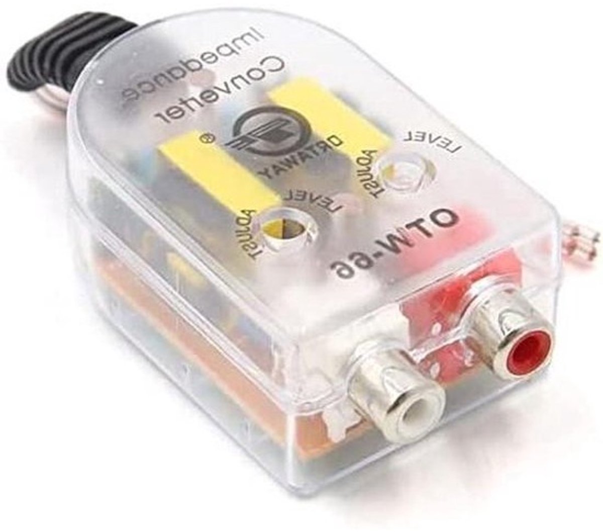 Audio-impedantieconverter - Signaaladapter - Autogeluid verbeteren - Hoge naar lage output